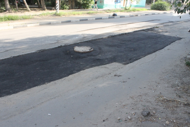 Улицу Деловую отремонтировали после публикации «4В»