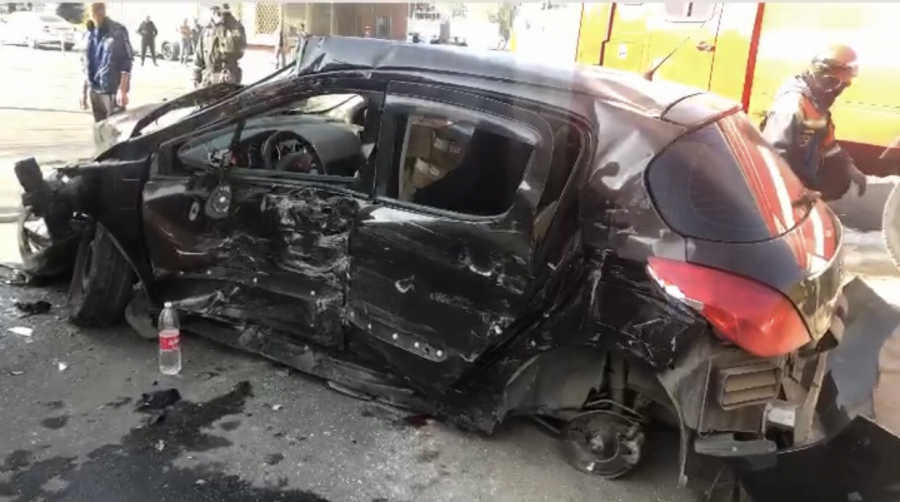 На Московском шоссе произошла массовая авария с фурами