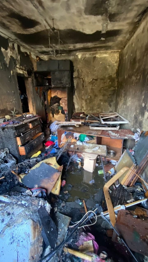 В Саратове шаловливый ребенок поджог квартиру с незрячей бабушкой