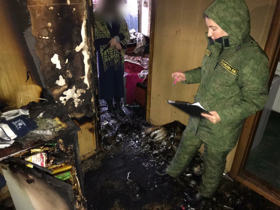 Гибель пенсионерки на пожаре в центре Саратова. Подробности