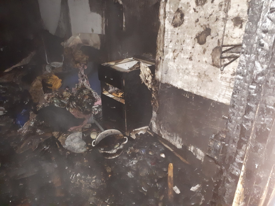 В Балакове ночной пожар в общежитии закончился гибелью женщины