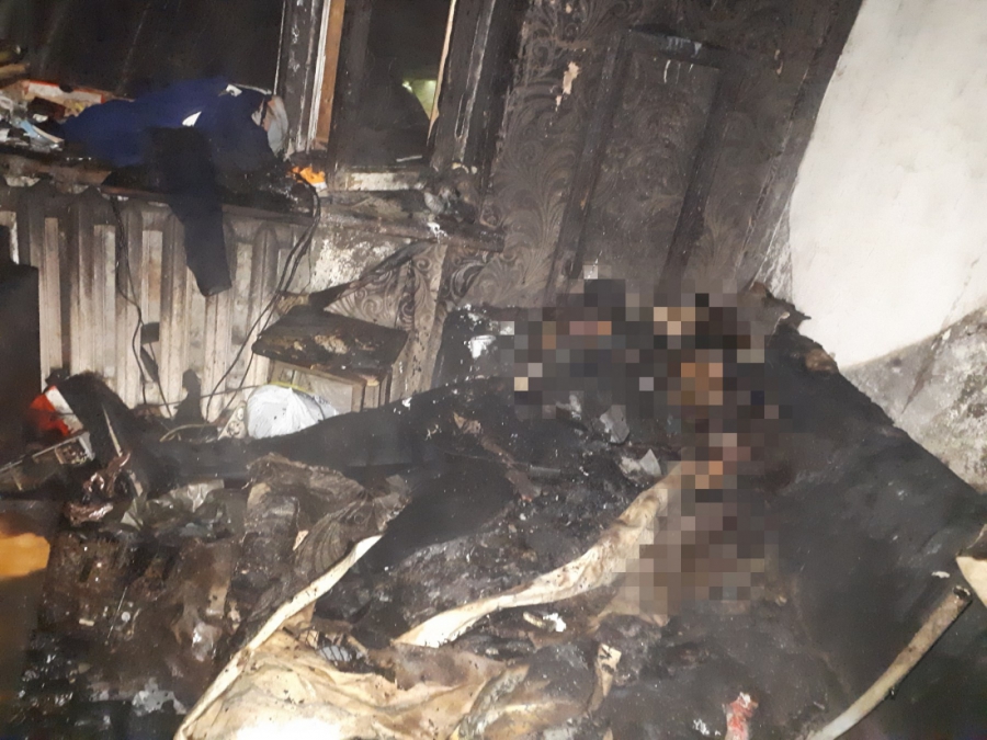 В Балакове ночной пожар в общежитии закончился гибелью женщины