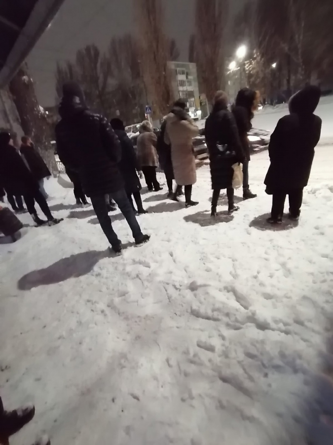 В Саратове снегопад вызвал затяжные перебои в работе трамваев