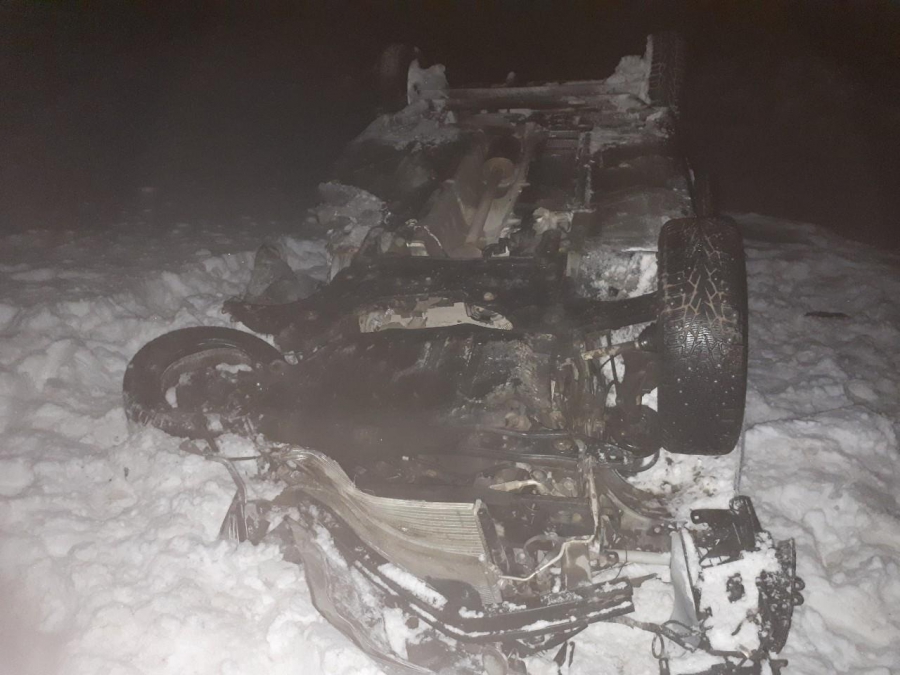 В Федоровском районе два человека погибли в жуткой аварии «Ларгуса» с «Рено»