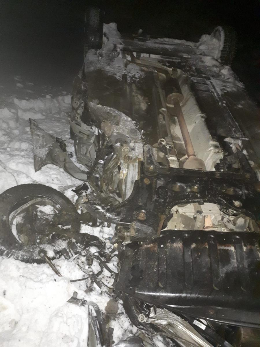 В Федоровском районе два человека погибли в жуткой аварии «Ларгуса» с «Рено»