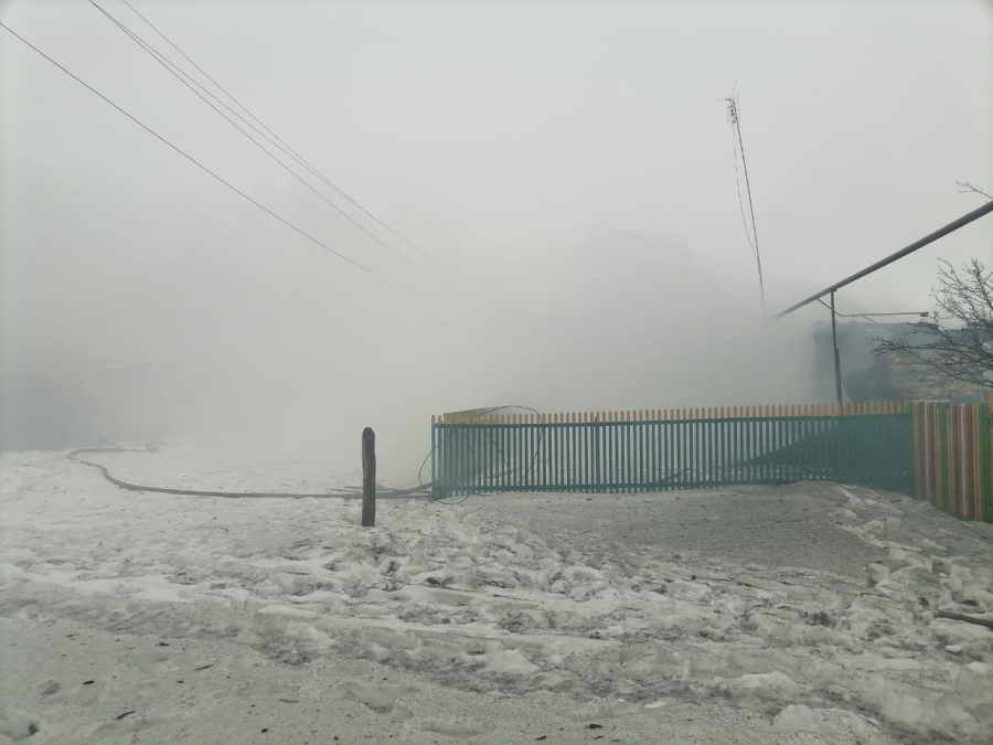 Под Балашовом женщина обгорела на пожаре в частном доме