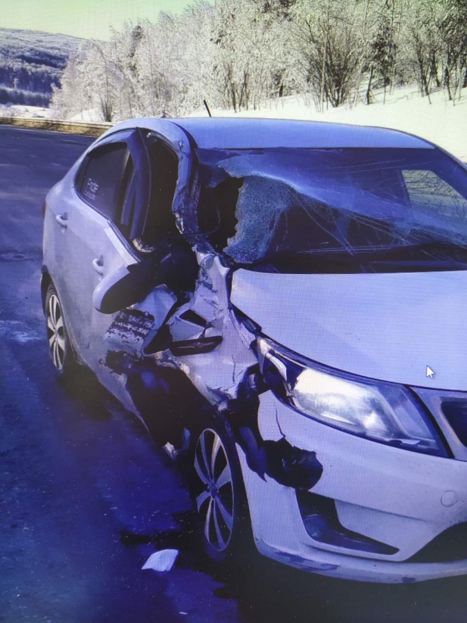 Под Хвалынском девушка на «Киа» врезалась в попутную фуру