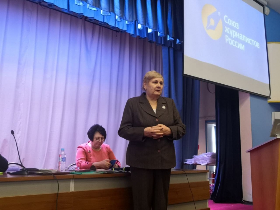 Лидию Златогорскую безальтернативно переизбрали председателем Саратовского Союза журналистов