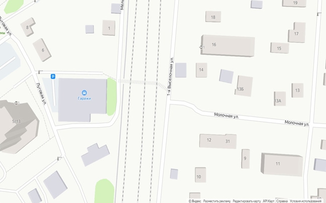 Саратовцы жалуются на отсутствие оборудованного железнодорожного перехода