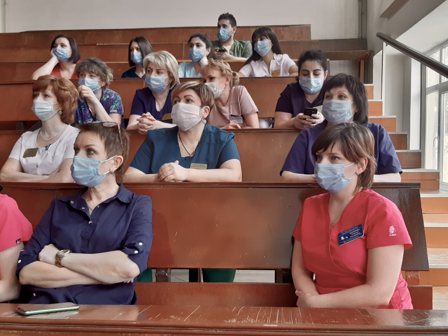 В перинатальном центре 8-й городской больницы подвели итоги работы за прошлый год