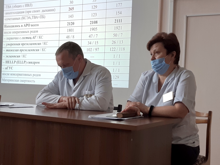 В перинатальном центре 8-й городской больницы подвели итоги работы за прошлый год