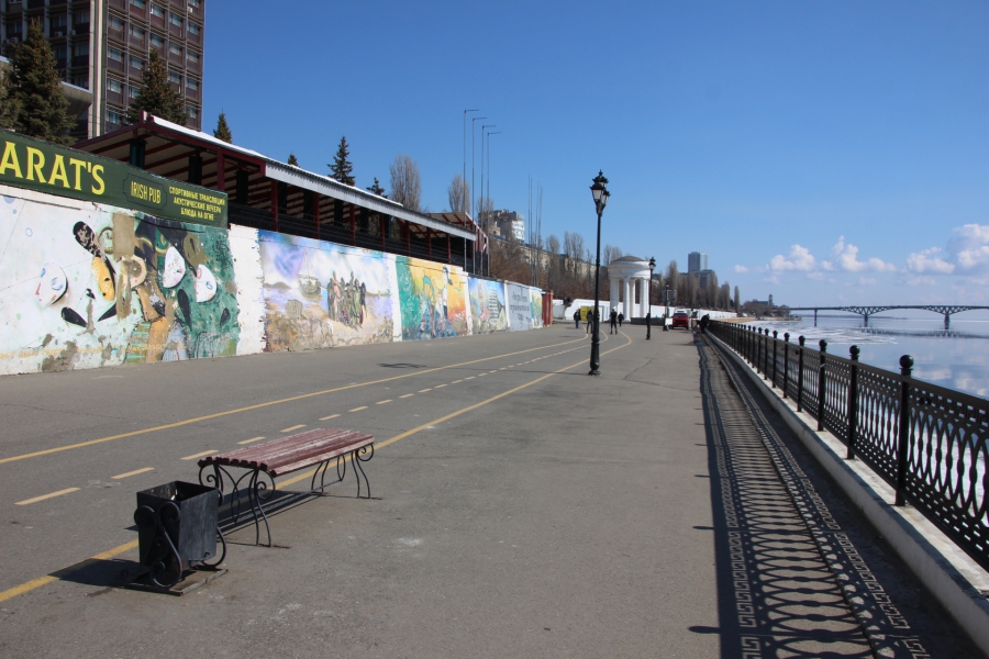 Саратовскую набережную готовы отремонтировать почти за 40 млн рублей