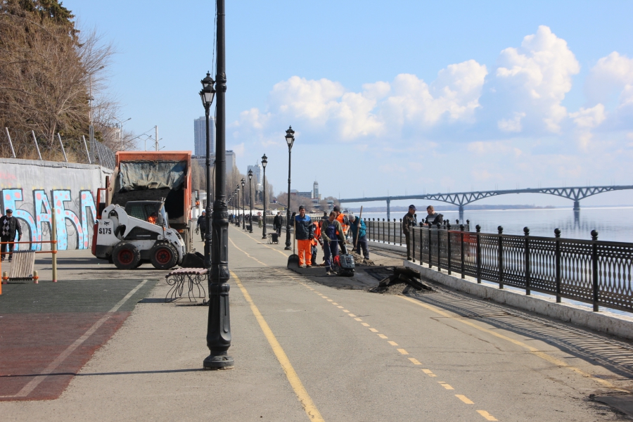 Саратовскую набережную готовы отремонтировать почти за 40 млн рублей