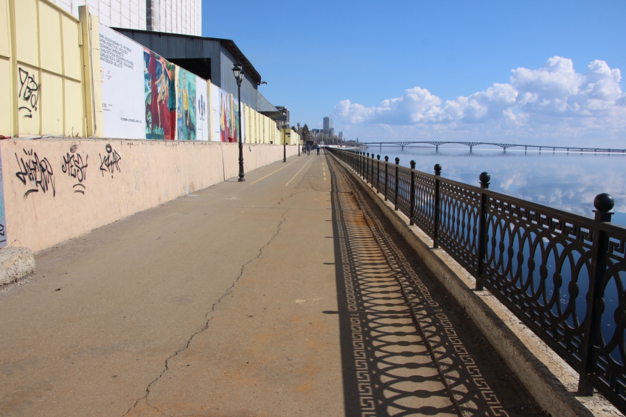 Саратовскую набережную готовы отремонтировать почти за 40 млн рублей