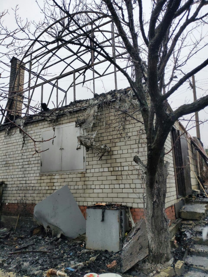 В Заводском районе ночью горели две дачи