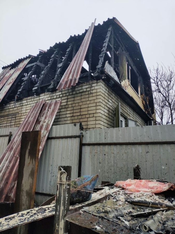 В Заводском районе ночью горели две дачи