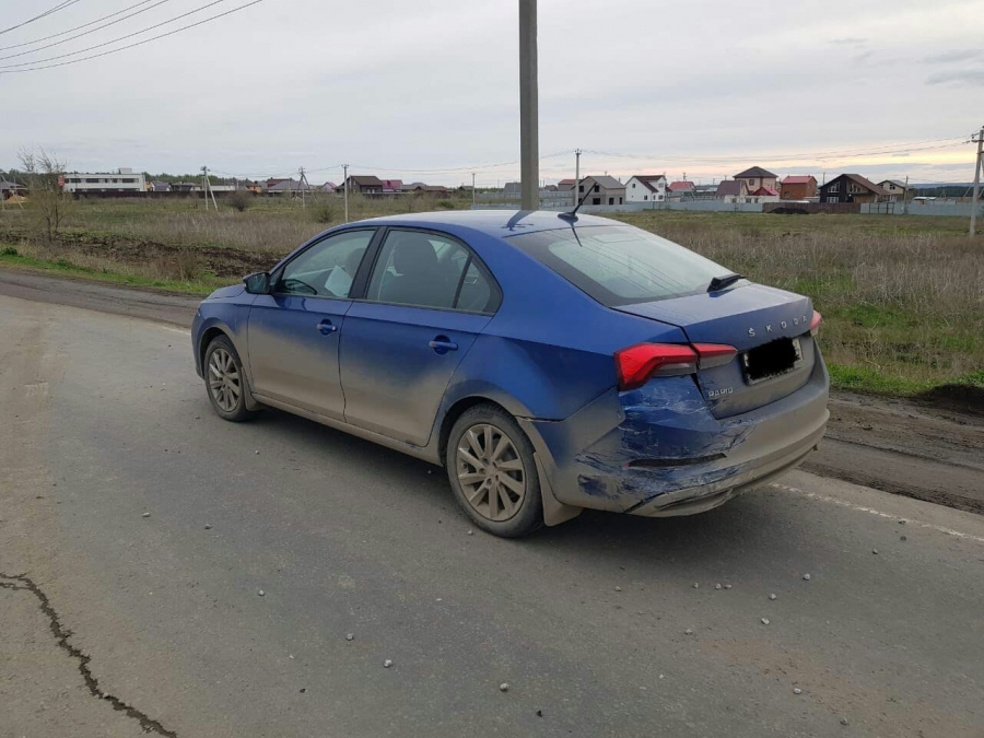 На Кумысной поляне столкнулись 4 иномарки