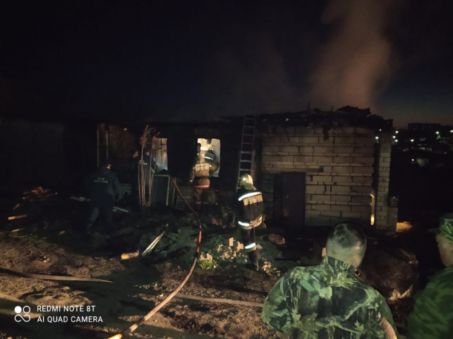 В Красном Текстильщике на пожаре погибли женщина и двое детей