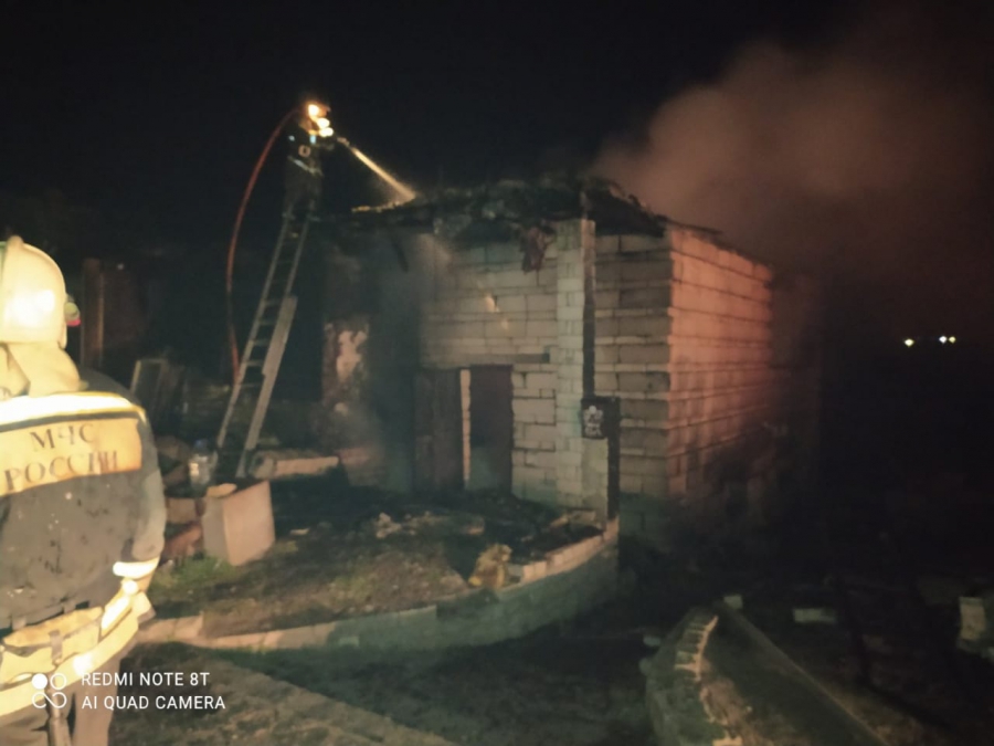 В Красном Текстильщике на пожаре погибли женщина и двое детей