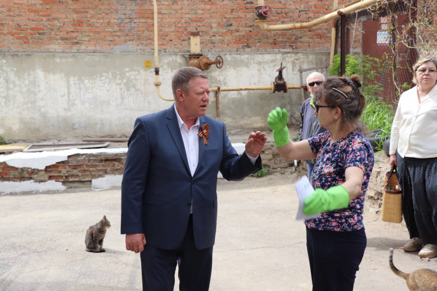 Николай Панков: Двор на Революционной в исторической части Вольска сделаем образцовым