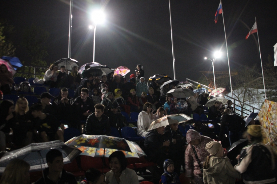 Над Саратовом прогремел салют в честь Дня Победы