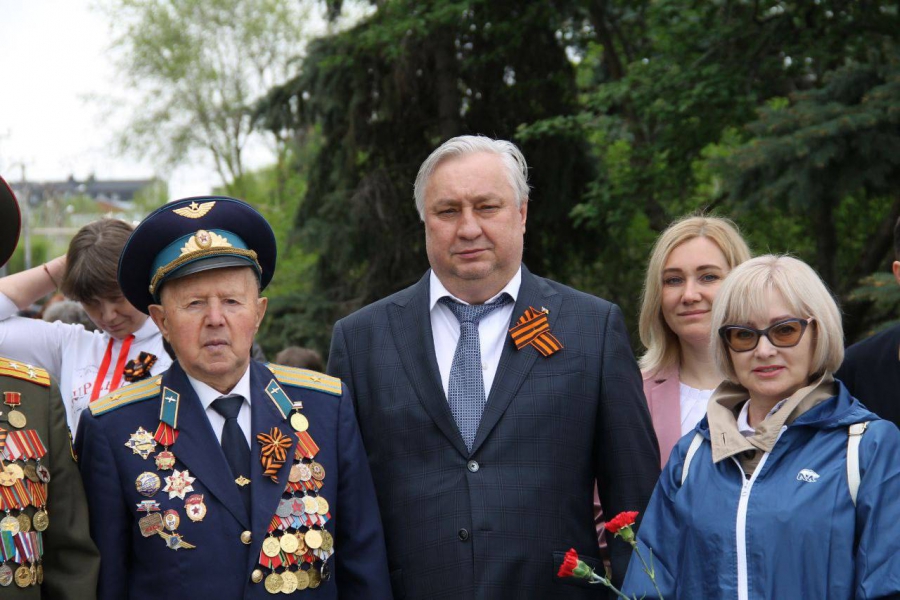 Энгельс отметил 76-летие Победы в Великой Отечественной войне