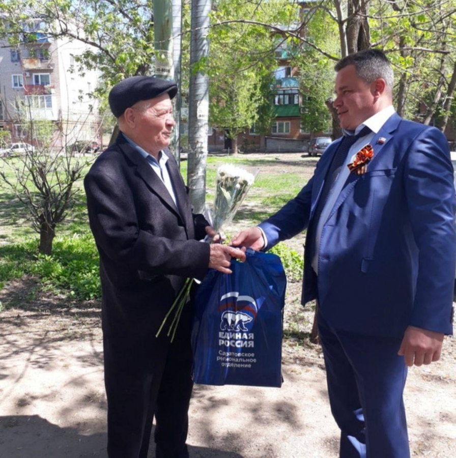 Энгельс отметил 76-летие Победы в Великой Отечественной войне