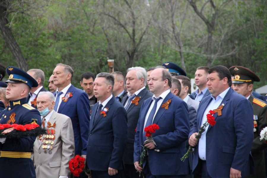 Энгельс отметил 76-летие Победы в Великой Отечественной войне