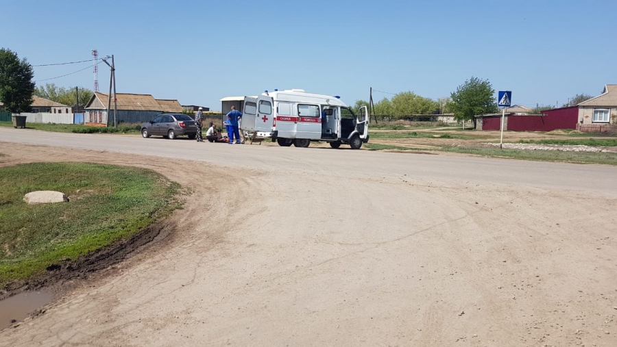 В Питерке пожилая велосипедистка угодила под колеса «Гранты»