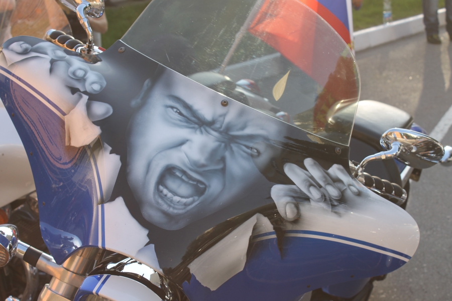 На «Ночь музеев» в Саратове приехала толпа байкеров