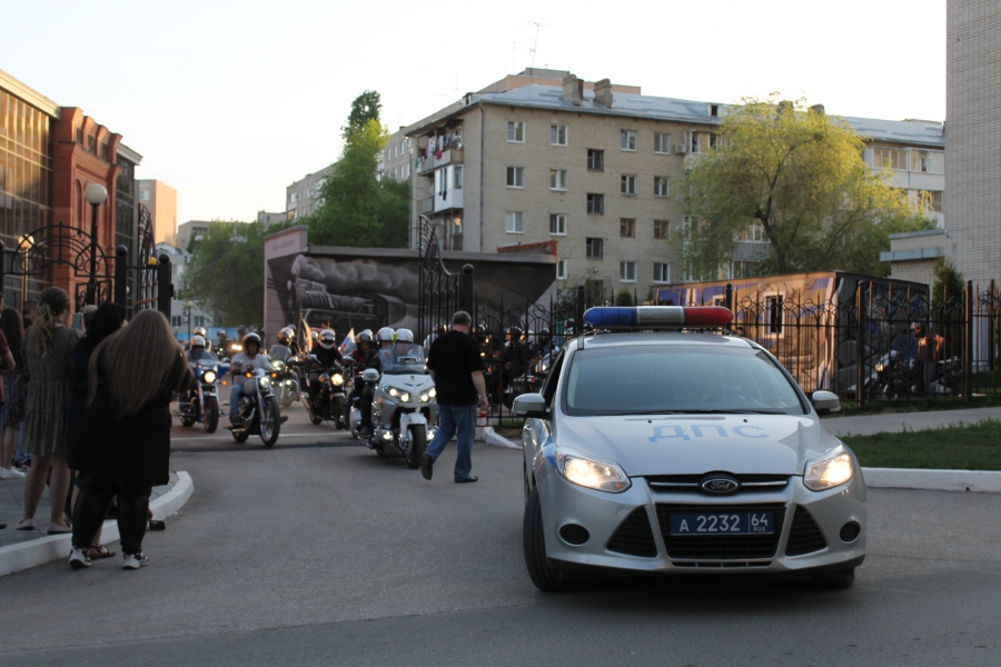 На «Ночь музеев» в Саратове приехала толпа байкеров