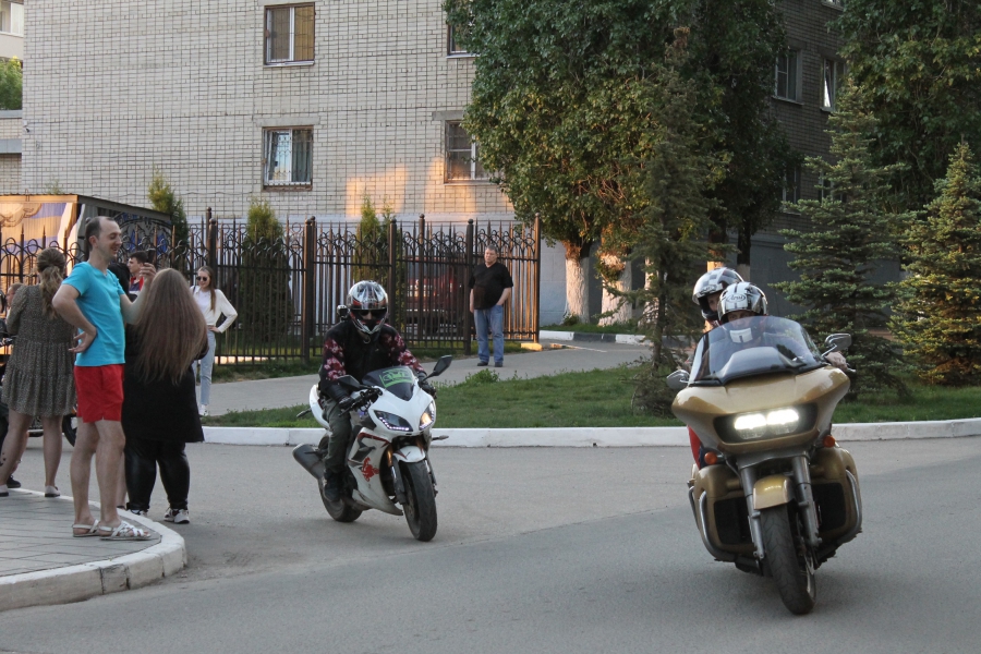 На «Ночь музеев» в Саратове приехала толпа байкеров