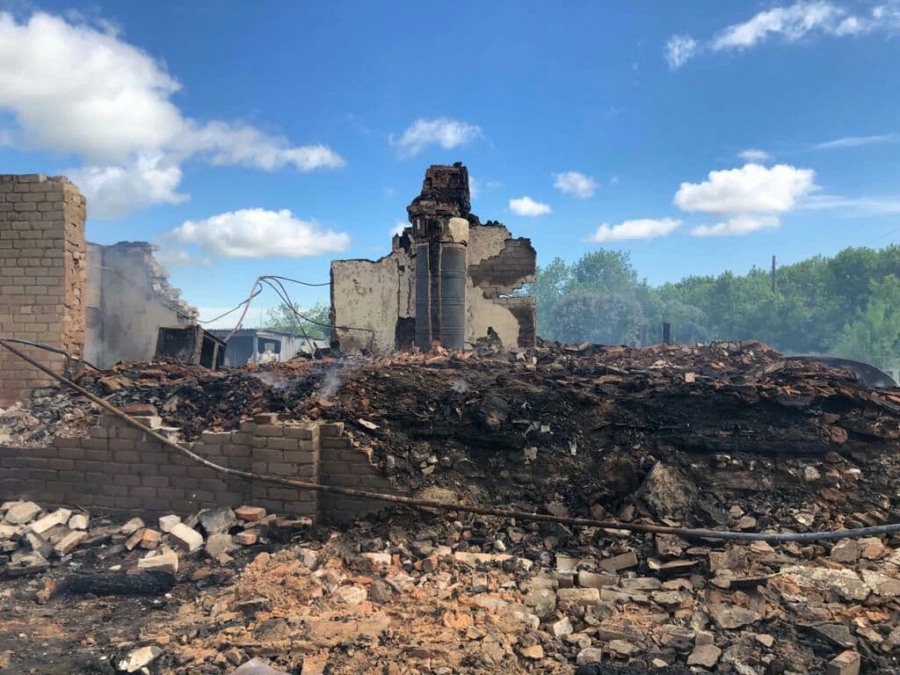 В Красноармейском районе два дома сгорели дотла