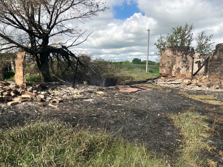 В Красноармейском районе два дома сгорели дотла