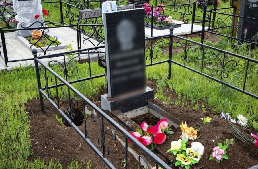 В Балакове собаки разрывают свежие могилы. Видео