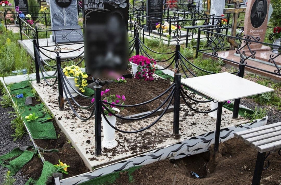 В Балакове собаки разрывают свежие могилы. Видео