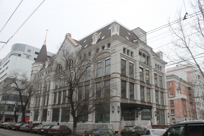 В центре Саратова появилось еще одно здание интересной архитектуры