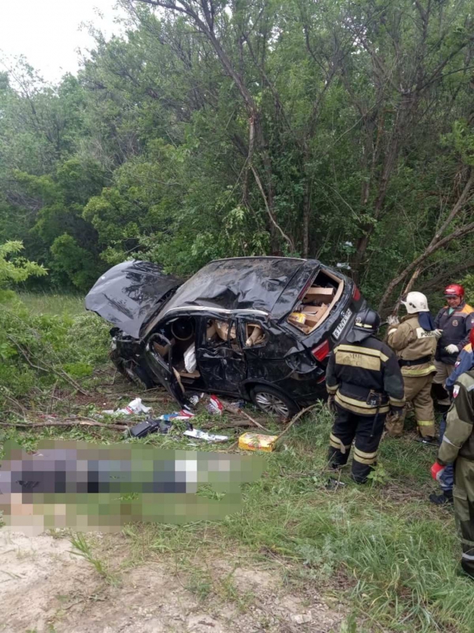 В Аткарском районе водитель «БМВ» погиб в результате ДТП