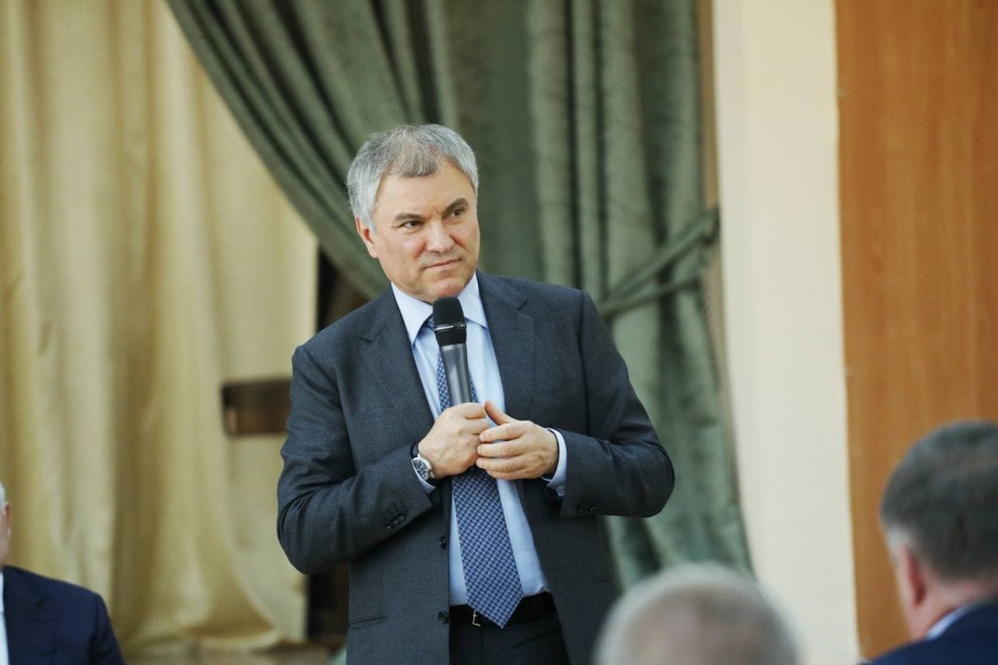 Володин призвал разработать программу по водооспечению Ершовского района