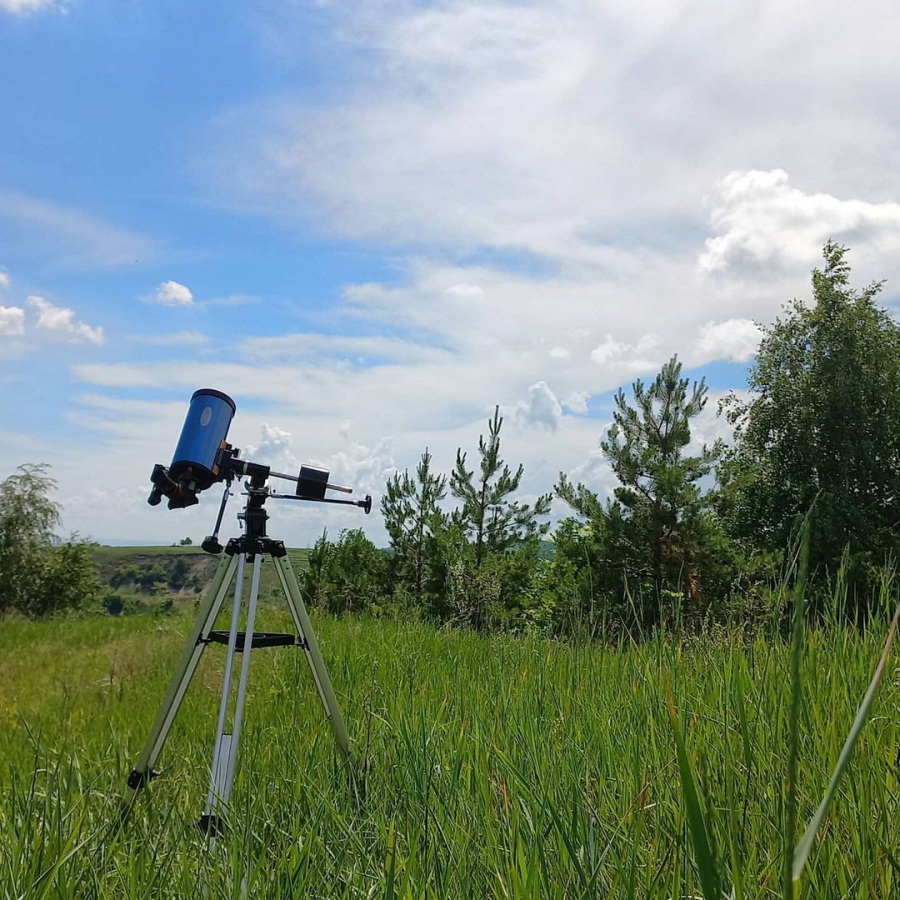 В Саратове астрономы наблюдали солнечное затмение