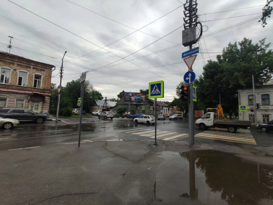 На Горького столкнулись два «Мицубиси»