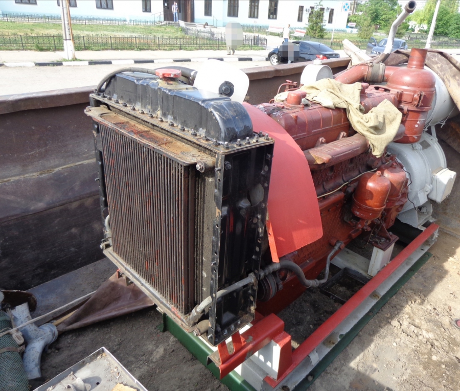 На станции Сенной остановили самосвал с ворованной электростанцией