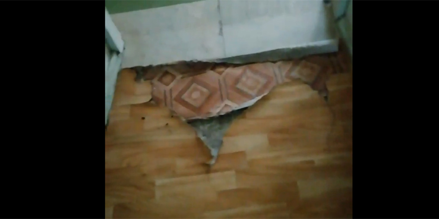 В ершовской райбольнице пожаловались на разруху, насекомых и запрет на душ