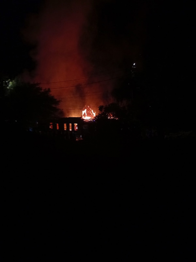 В центре Саратова огонь уничтожил старообрядческий молельный дом