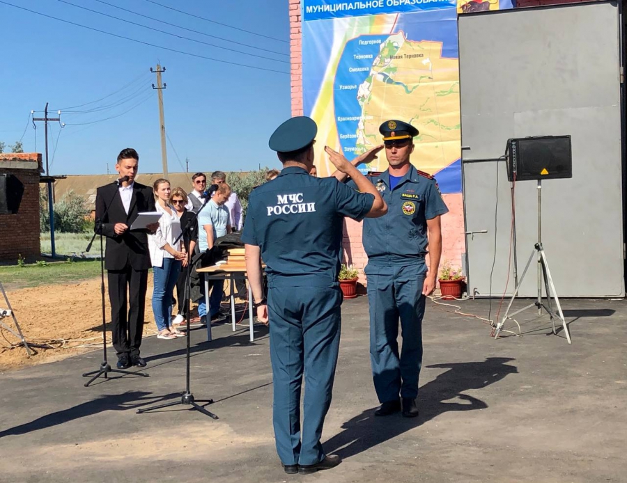 В селе Узморье открылось пожарное депо