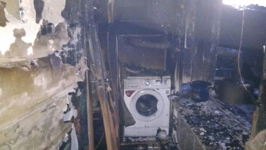 Ночью в Ивантеевке вспыхнул частный дом