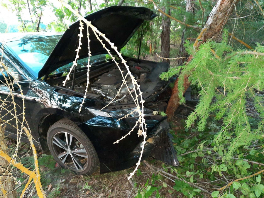 В Петровском районе «Тойота» с ребенком врезалась в дерево