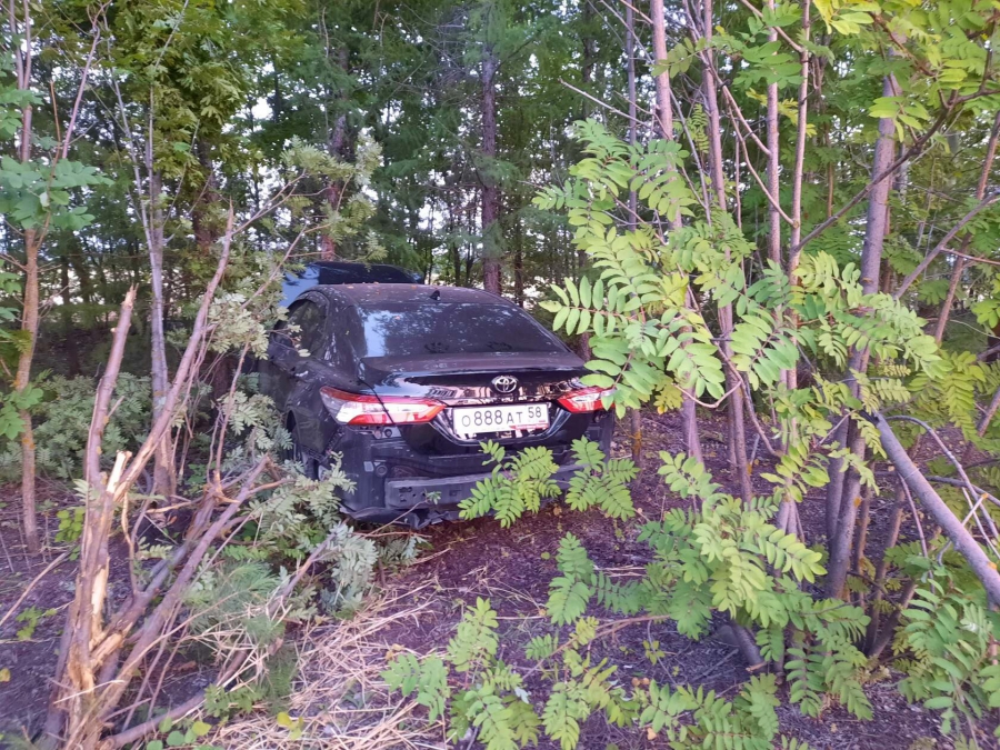 В Петровском районе «Тойота» с ребенком врезалась в дерево