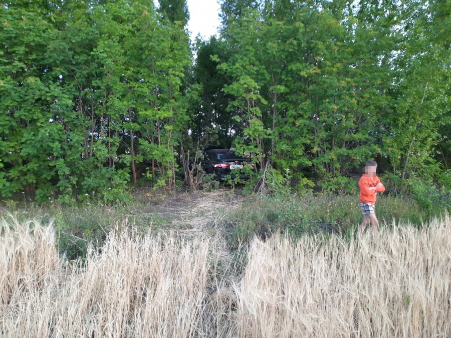 В Петровском районе «Тойота» с ребенком врезалась в дерево