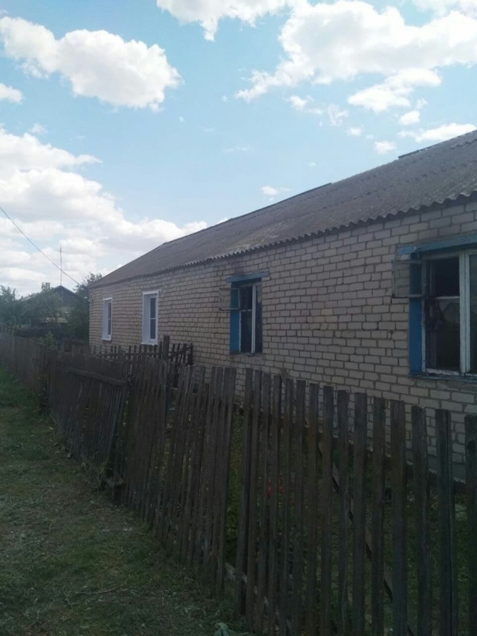 Утром в Ровенском районе сгорел жилой дом